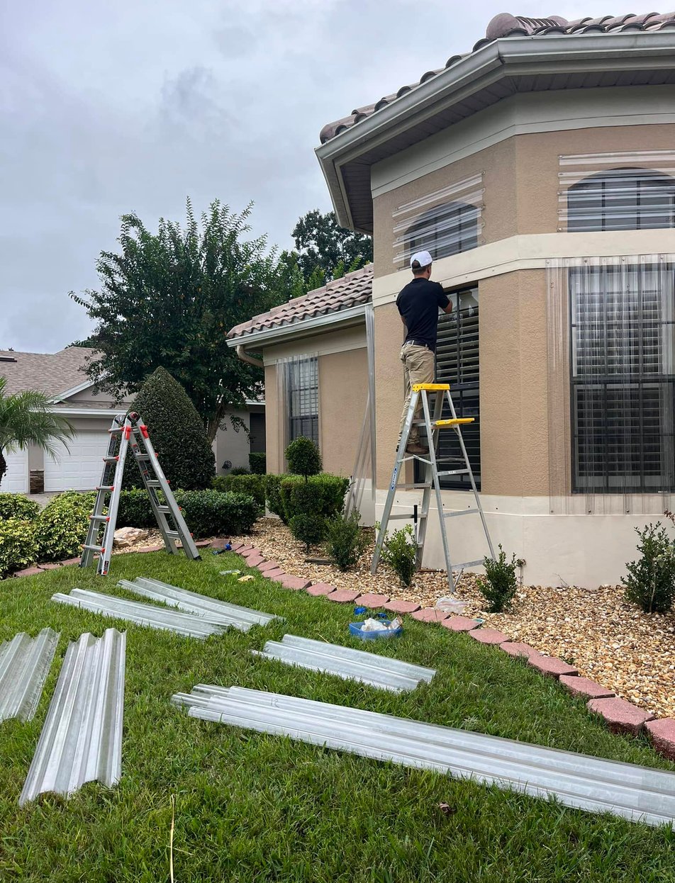 Professional exterior siding installation detail on home