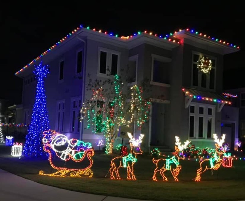 Custom exterior lighting design for home